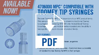 Toomey Tip Syringe Adapter, MPC