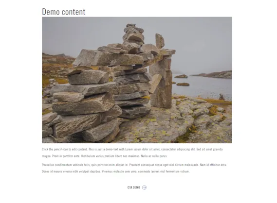 Web Components Guide - Content App - Title Over Image